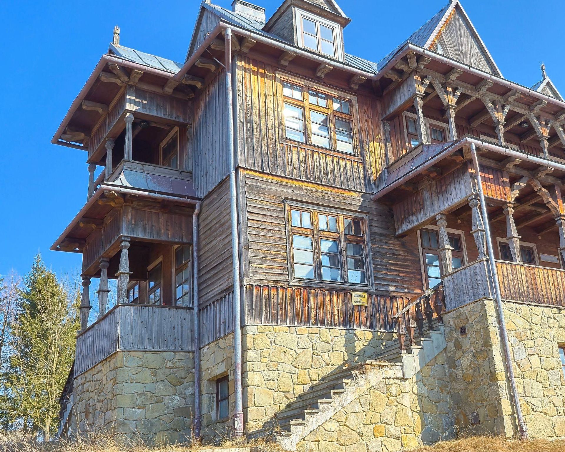 Osada widmo w Czorsztynie