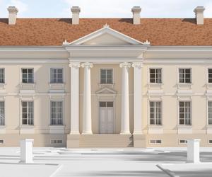Pałac Szczanieckich - tak ma wyglądać po renowacji (wizualizacja)