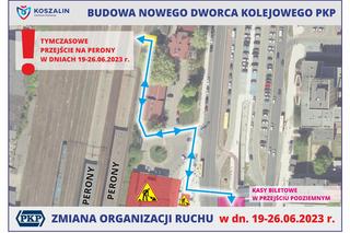 Uwaga podróżni! Zmiany na dworcu kolejowym w Koszalinie