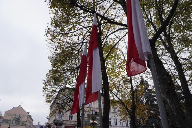  Uroczystości pod pomnikiem Józefa Piłsudskiego w Rzeszowie 