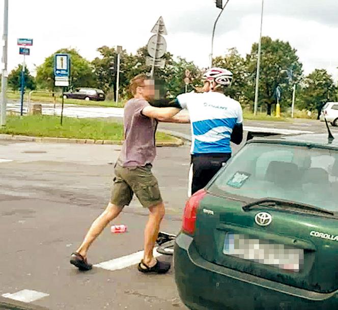 Kierowca napadł na Maćka Dowbora