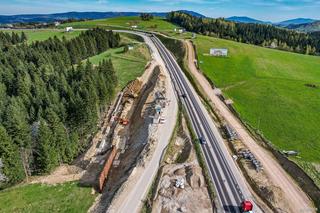 W Małopolsce trwa budowa jednej z najpiękniejszych dróg w Polsce