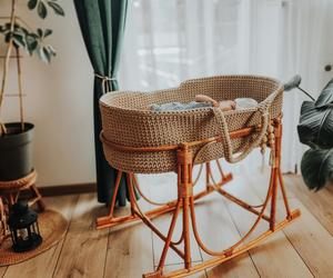Przytulny pokój dla niemowlaka – gondola w stylu boho