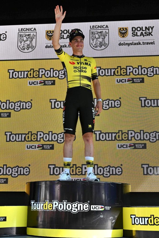 Olav Kooij wygrywa pierwszy etap Tour de Pologne. Holender zakłada żółtą koszulkę lidera
