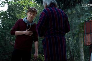 M jak miłość, odc. 1454. Pacjent (Stanisław Banasiuk), Łukasz (Jakub Józefowicz)