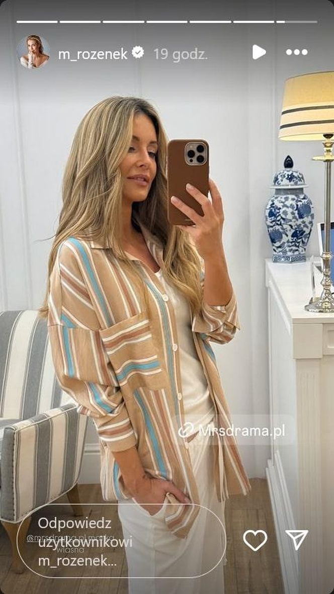 Małgorzata Rozenek-Majdan reklamuje kosztowne piżamki. Wyszlibyście w tym na ulice?