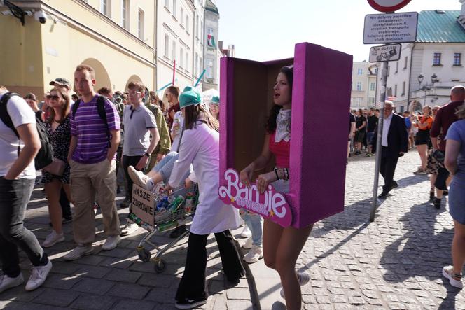 Igry 2024. Barwny korowód studentów przeszedł ulicami Gliwic