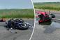 Koszmarny wypadek motocyklistów. Kobieta i mężczyzna nie żyją. Z maszyn zostały strzępy