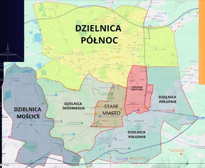 Wielkie zmiany w Tarnowie. Tak ma wyglądać nowa mapa miasta