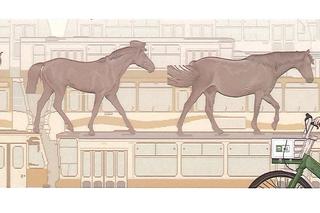 Mural ozdobi budynek zabytkowej zajezdni