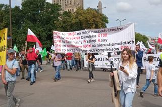 Protest Agrounii w Warszawie 7.07