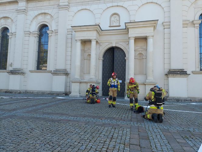 Działania służb przy katedrze