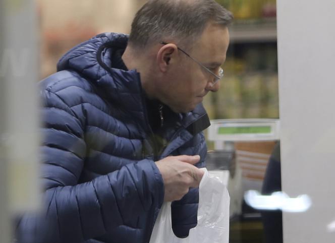 Andrzej Duda na zakupach przedświątecznych