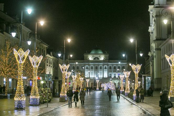 To koniec świątecznej iluminacji w Warszawie