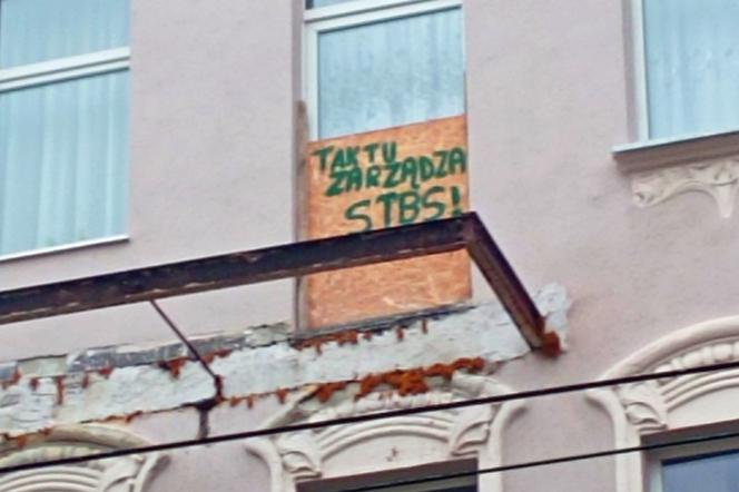 Mieszkańcy kamienicy przy ul. Jagiellońskiej w Szczecinie stracili balkony