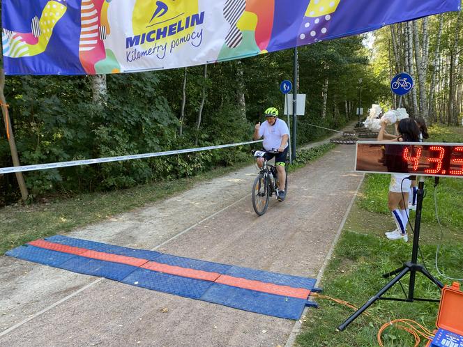 Kilometry Pomocy Michelin 2024. Sportowe emocje na plaży miejskiej w Olsztynie. Zobacz zdjęcia!