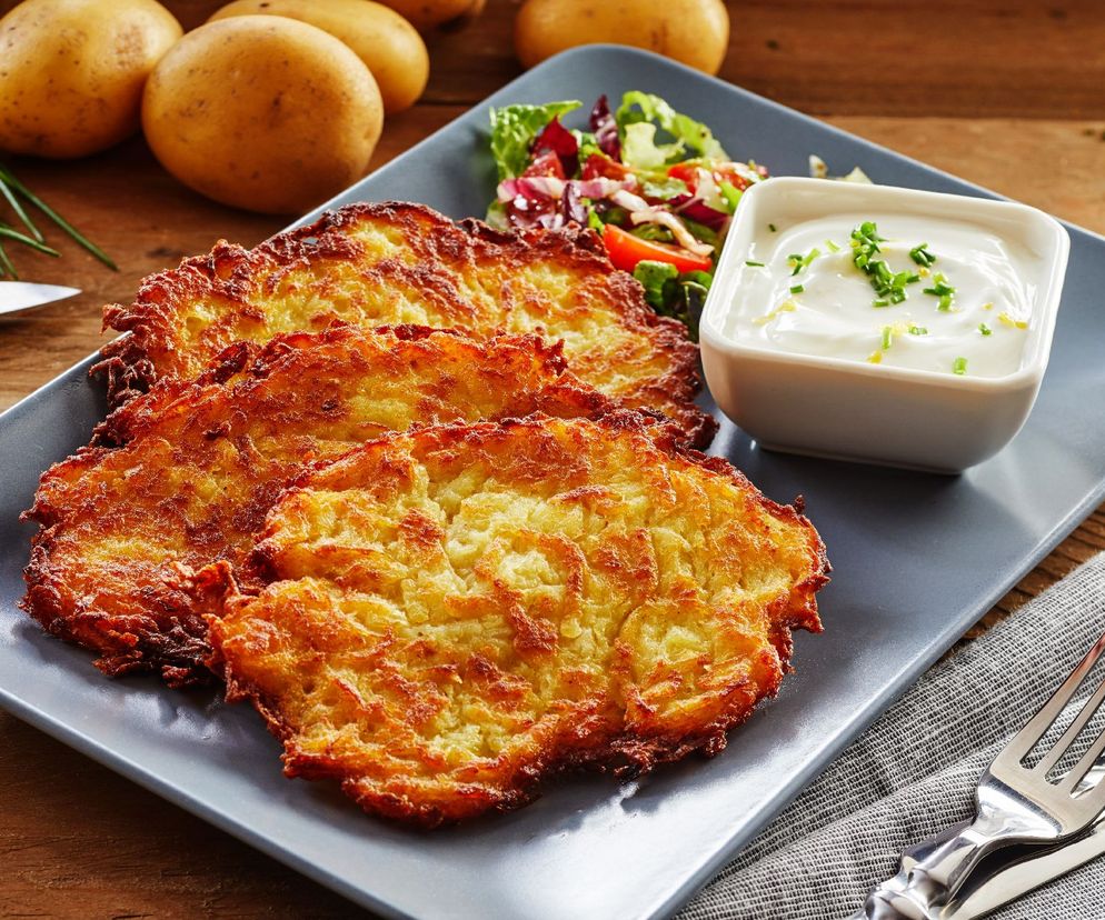 Placki ziemniaczane z młodych ziemniaków - hit wczesnego lata