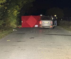  Tragedia pod Grójcem. Volkswagen huknął w rowerzystę. 54-latek nie żyje