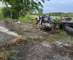 Tragiczny wypadek w Bieruniu. Nie żyje 32-letni motocyklista
