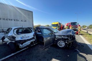 Karambol na S8. Są ofiary śmiertelne