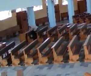 Włamał się do kościoła i ukradł ofiarę