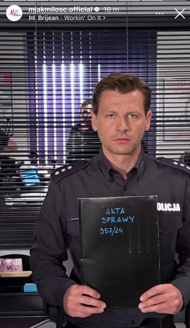 M jak miłość. Adam Karski (Patryk Szwichtenberg) 