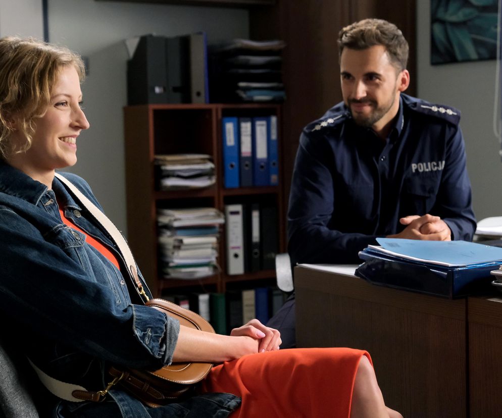 M jak miłość, odc. 1780: Natalka (Dominika Suchecka), Rafał (Jakub Kucner)