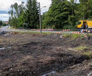 Budowa miejskiej części przystanku Szczecińskiej Kolei Metropolitalnej Stołczyn (Glinki)