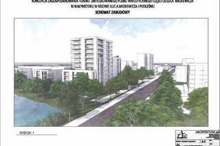 Planowany 38-metrowy blok na osiedlu Mickiewicza w Białymstoku