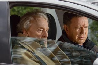 Na Wspólnej odc. 4036. Wojtek (Wojciech Błach), Juliusz (Daniel Olbrychski)