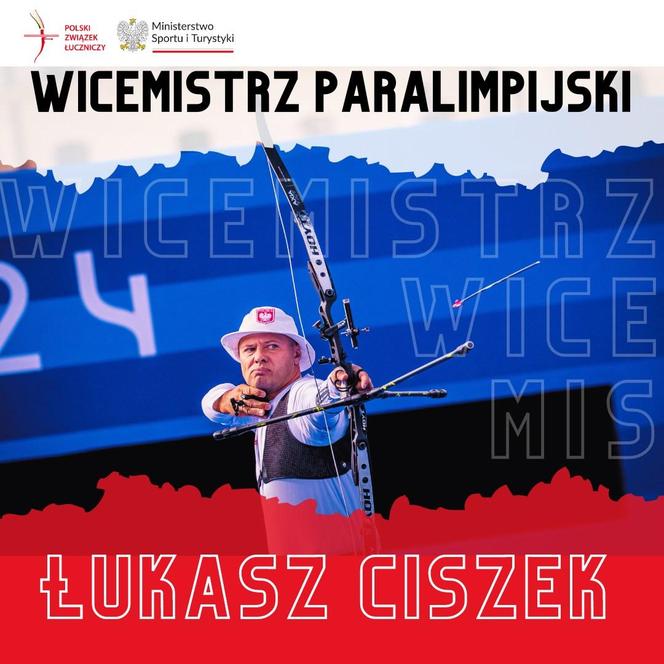 Łukasz Ciszek ze Startu Kielce wicemistrzem Igrzysk Paraolimpijskim w łucznictwie