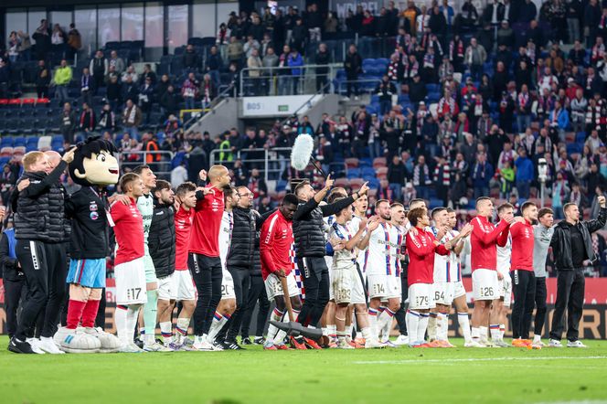 Kibice na meczu Górnik Zabrze - Legia Warszawa