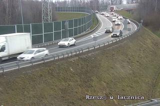 Gigantyczny korek na autostradowej obwodnicy Krakowa