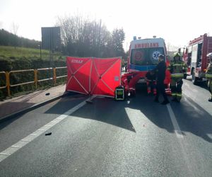 Śmiertelny wypadek motocyklisty! 