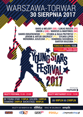 Young Stars 2017 - bilety, gwiazdy, program