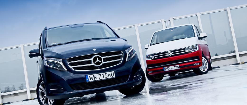 Volkswagen Multivan T6 Generation Six 2.0 BiTDI vs. Mercedes-Benz V250 Bluetec Avantgarde