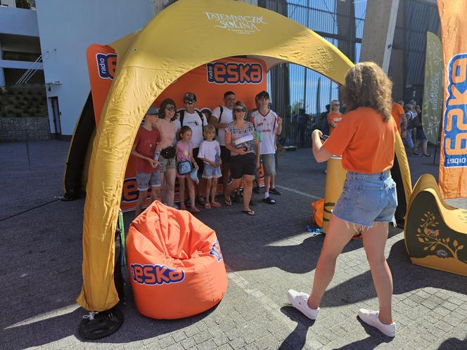 Eska Summer City na górnej stacji kolejki linowej