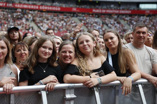 Koncert Jennifer Lopez w Warszawie (25.07.2025) - część druga. Organizatorem koncertu jest Prestige MJM