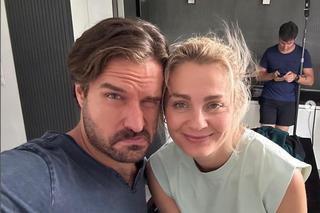 Przyjaciółki 22 sezon na planie: Inga (Małgorzata Socha), Borys (Piotr Stramowski) 