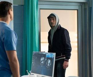 Na dobre i na złe odc. 960. Krzysztof Radwan (Mateusz Damięcki), Mario (Marcin Korcz)