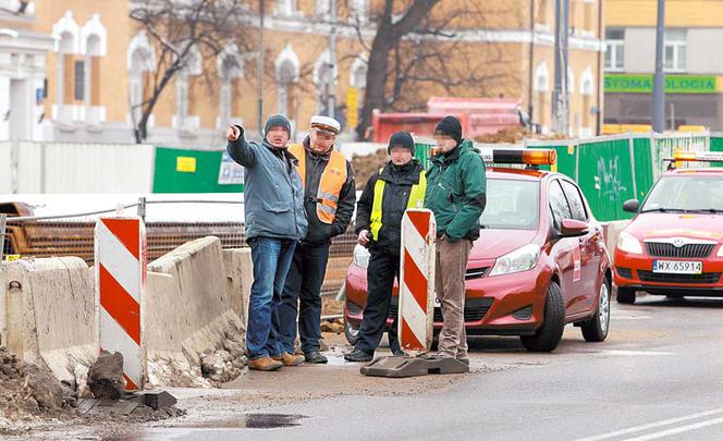 Plac Wileński się zapada