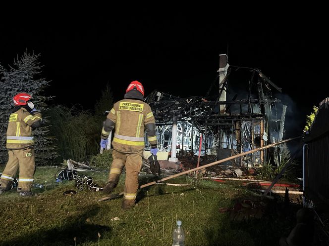 Tragiczny pożar domu w Mirczu. Nie żyje 68-letnia kobieta