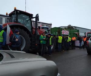 Protest rolników w Hrubieszowie - 9 lutego 2024