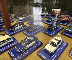 Miniaturowe samochody w Miasteczku Galicyjskim w Nowym Sączu