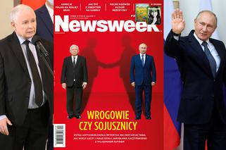 Jarosław Kaczyński sojusznikiem Putina? Okładka Newsweeka. W co gra Tomasz Lis?