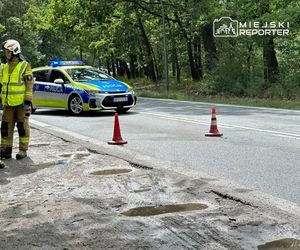  Czołowe zderzenie w Wawrze