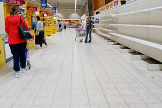 Ostatnie chwile działalności hipermarketu Tesco w Szczecinie
