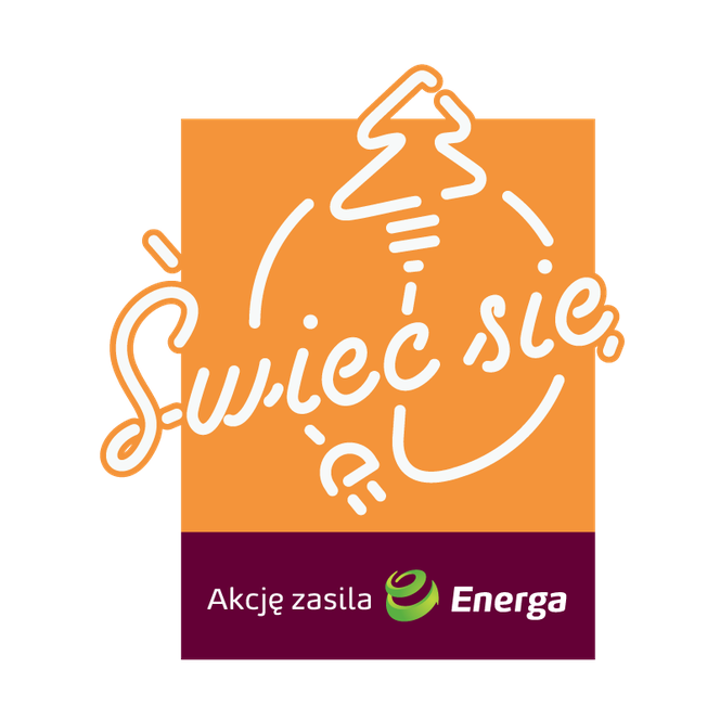 Świeć się z Energą - logotyp