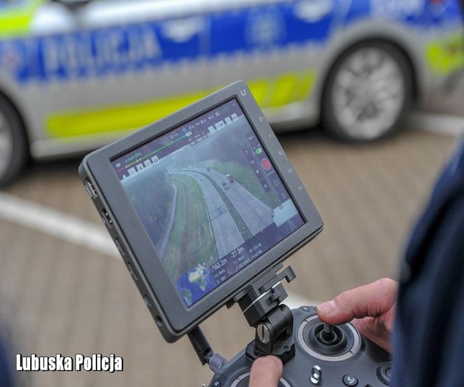 gorzów kontrole A2 drony