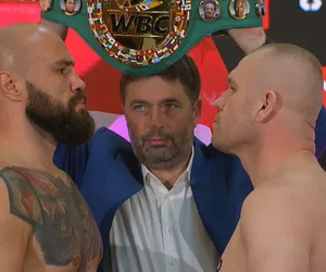 Ostatni face-to-face przed walką Różański - Babić o mistrzostwo świata WBC [WIDEO]